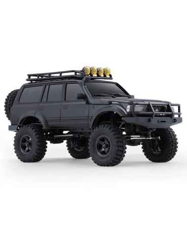 Voiture 1/18 Toyota LC80 FCX18 Pro brushless scaler RTR car kit - Black | Ventedemodelisme.fr