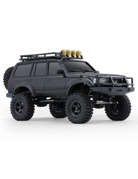 Voiture 1/18 Toyota LC80 FCX18 Pro brushless scaler RTR car kit - Black | Ventedemodelisme.fr
