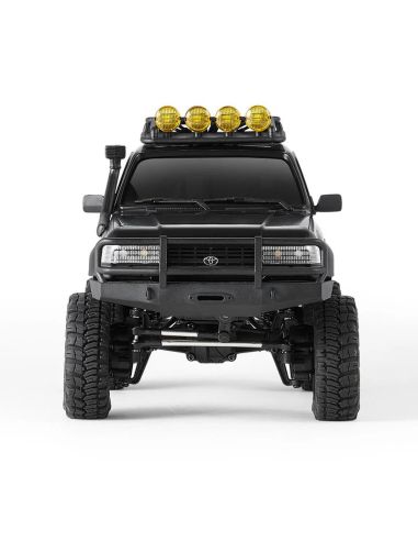 Voiture 1/18 Toyota LC80 FCX18 Pro brushless scaler RTR car kit - Black | Ventedemodelisme.fr