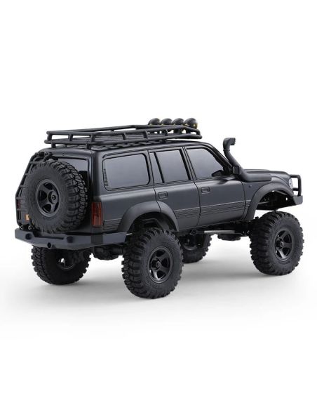 Voiture 1/18 Toyota LC80 FCX18 Pro brushless scaler RTR car kit - Black | Ventedemodelisme.fr