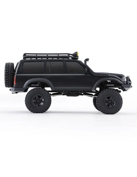Voiture 1/18 Toyota LC80 FCX18 Pro brushless scaler RTR car kit - Black | Ventedemodelisme.fr