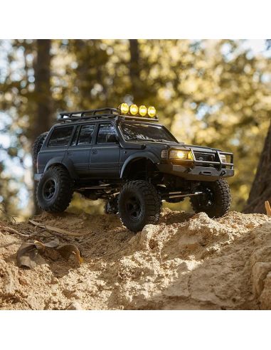 Voiture 1/18 Toyota LC80 FCX18 Pro brushless scaler RTR car kit - Black