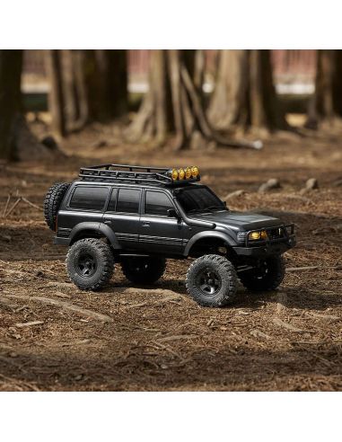 Voiture 1/18 Toyota LC80 FCX18 Pro brushless scaler RTR car kit - Black | Ventedemodelisme.fr