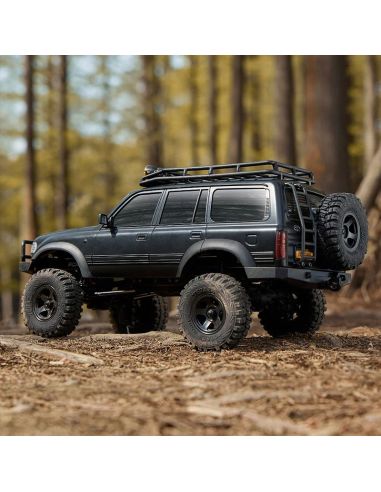 Voiture 1/18 Toyota LC80 FCX18 Pro brushless scaler RTR car kit - Black | Ventedemodelisme.fr