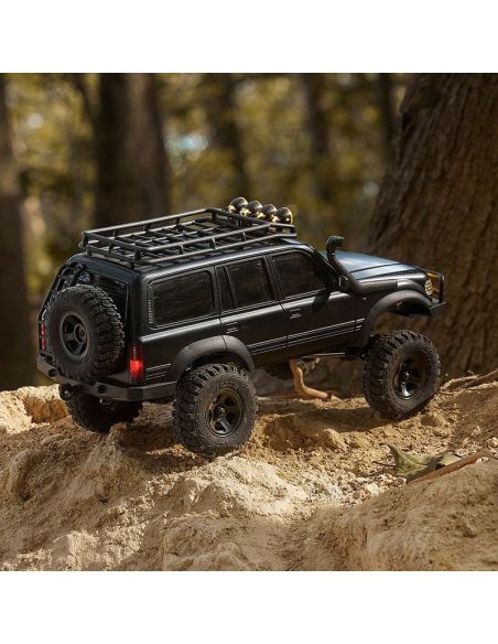Voiture 1/18 Toyota LC80 FCX18 Pro brushless scaler RTR car kit - Black | Ventedemodelisme.fr