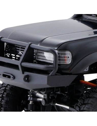 Voiture 1/18 Toyota LC80 FCX18 Pro brushless scaler RTR car kit - Black | Ventedemodelisme.fr