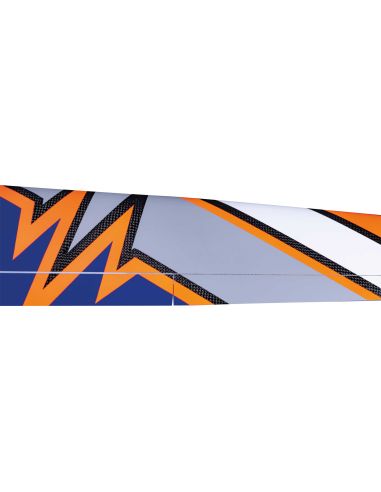 Robbe Modellsport Amplitude ARF 1,8 m entièrement en carbone Orange fluo/bleu, carbone apparent