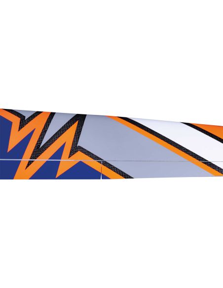 Robbe Modellsport Amplitude ARF 1,8 m entièrement en carbone Orange fluo/bleu, carbone apparent