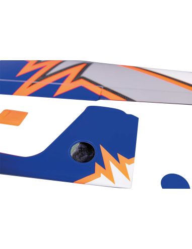 Robbe Modellsport Amplitude ARF 1,8 m entièrement en carbone Orange fluo/bleu, carbone apparent