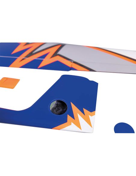 Robbe Modellsport Amplitude ARF 1,8 m entièrement en carbone Orange fluo/bleu, carbone apparent