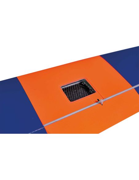 Robbe Modellsport Amplitude ARF 1,8 m entièrement en carbone Orange fluo/bleu, carbone apparent