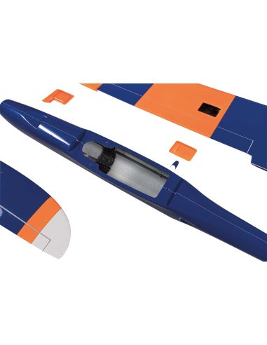 Robbe Modellsport Amplitude ARF Hotliner entièrement en fibre de verre/carbone Orange fluo/bleu
