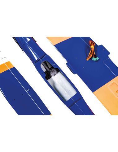 Robbe Modellsport Amplitude PNP Hotliner entièrement en fibre de verre/carbone Orange fluo/bleu, servos et entraînement intégrés