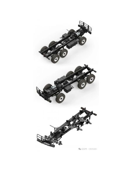 Crawling kit - SC6 1/12 6X6 truck RTR kit