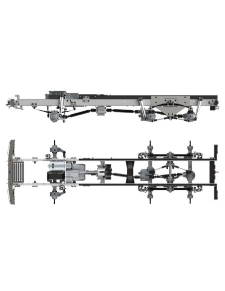 Crawling kit - SC6 1/12 6X6 truck RTR kit