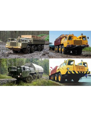 Crawling kit - CC8 pro 1/12 8X8 truck kit