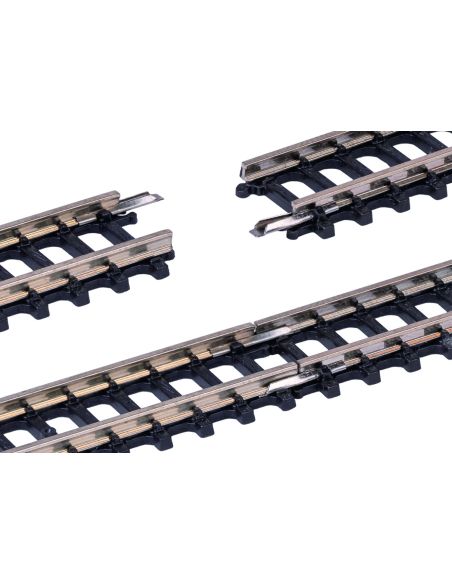 Elément de voie droit Märklin échelle Z, 25 mm, boite de 10 rails