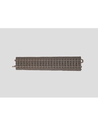 voie de transition Märklin pour voie K, longueur 180 mm, boite de 2 rails