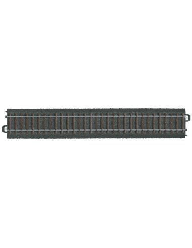 Rail droit Märklin en C, longueur 236,1 mm, boite de 6 rails