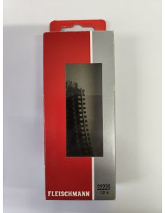 Rail Courbe r5 362,6mm 15° - N 1/160 - Profi Sans Ballast, boite de 12 rails