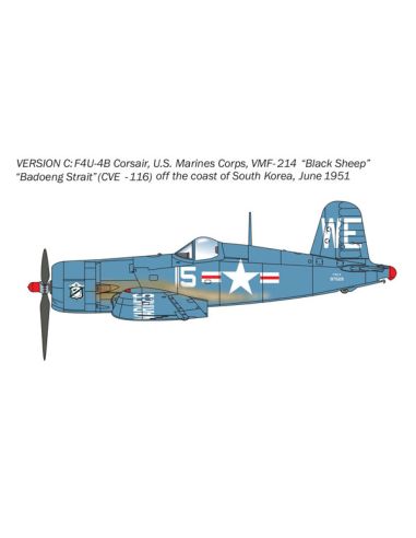 F4U-4 Corsair Guerre de Corée ATTENTION PROMO JUSQU'A LA FIN DU MOIS | Ventedemodelisme.fr