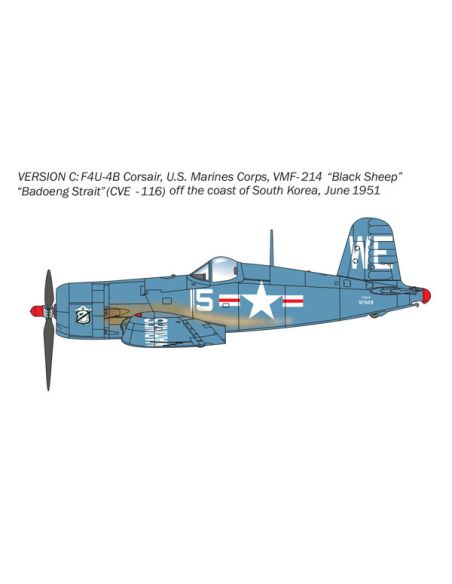 F4U-4 Corsair Guerre de Corée ATTENTION PROMO JUSQU'A LA FIN DU MOIS | Ventedemodelisme.fr