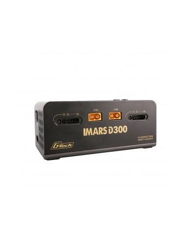 GensAce Chargeur iMars D300 Dual Channel 300W (EU) Noir