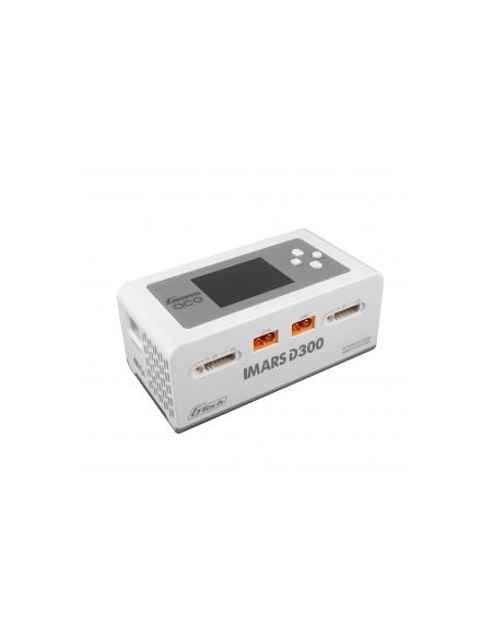 GensAce Chargeur iMars D300 Dual Channel 300W (EU) Blanc