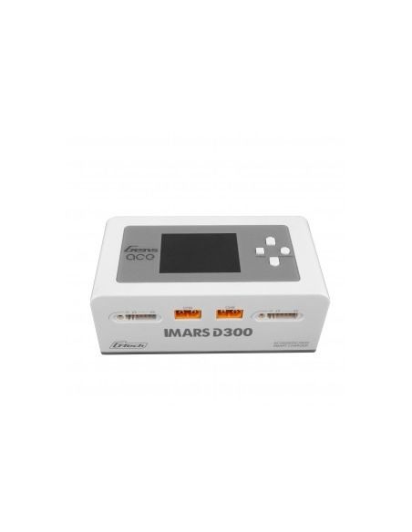 GensAce Chargeur iMars D300 Dual Channel 300W (EU) Blanc