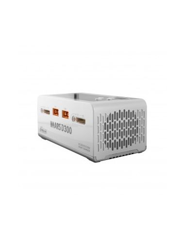 GensAce Chargeur iMars D300 Dual Channel 300W (UK) Blanc