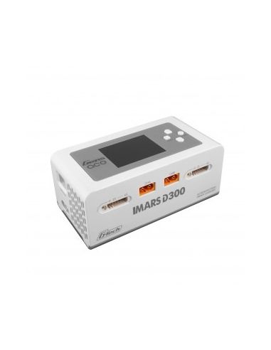 GensAce Chargeur iMars D300 Dual Channel 300W (UK) Blanc