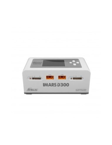 GensAce Chargeur iMars D300 Dual Channel 300W (UK) Blanc