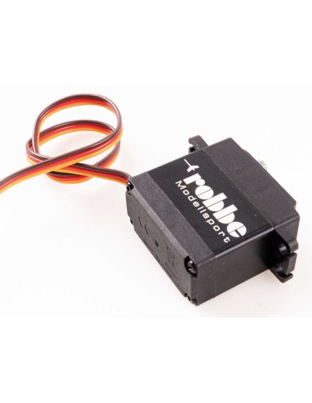 Servo numérique Robbe Modellsport FS 527+ BB MG HV avec boîtier partiel en aluminium et démarrage progressif