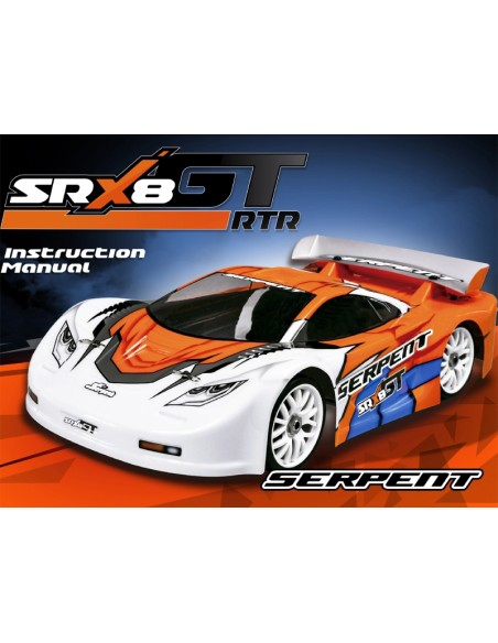 Serpent I SRX8 GT RTR 4wd 1/8 GP (SER600062)