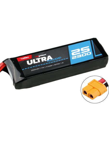 Batterie LiPo Robbe Modellsport RO-POWER ULTRA MAXAMP 2300 mAh 7,4 volts 35 (70)C