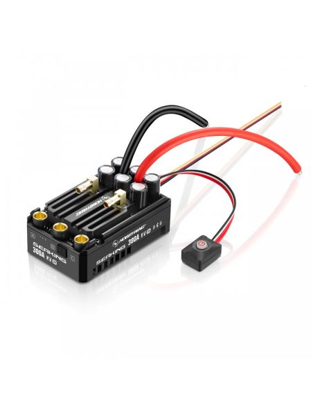 Variateur bateau Seaking 300A HV Boat ESC V4 5-14s LiPo