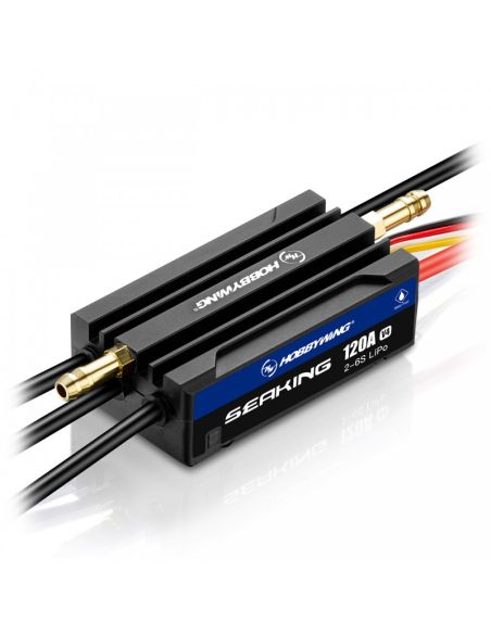 Variateur bateau Seaking 120A Boat ESC V4 2-6s LiPo