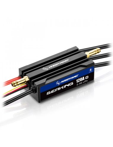 Variateur bateau Seaking 120A Boat ESC V4 2-6s LiPo