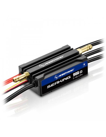 Variateur bateau Seaking 90A Boat ESC V4 2-4s LiPo
