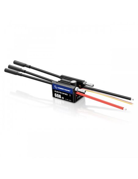 Variateur bateau Seaking 60A Boat ESC V4 2-3s LiPo