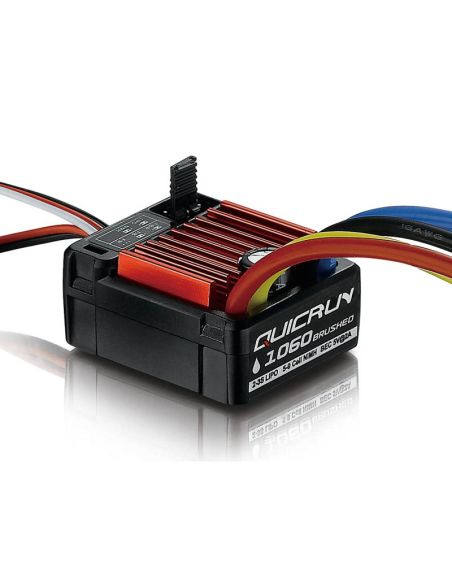 Variateur voiture QuicRun ESC 1060 Brushed 60A SBEC for 1/10