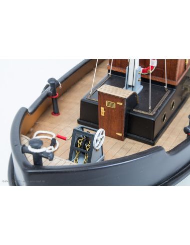 Kit de maquette radiocommandée du remorqueur à vapeur Kalle 2