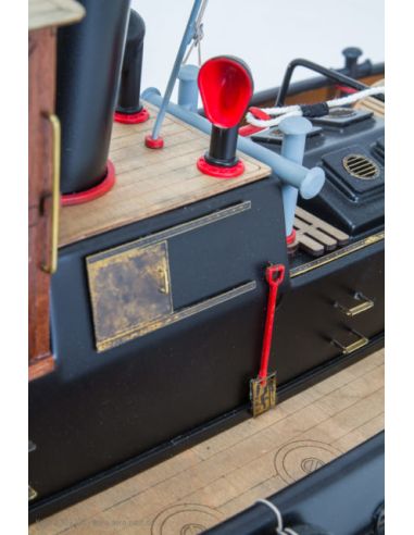 Kit de maquette radiocommandée du remorqueur à vapeur Kalle 2