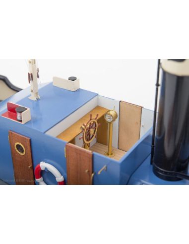 Maquette radiocommandée du remorqueur à vapeur Südersand