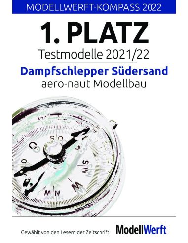 Maquette radiocommandée du remorqueur à vapeur Südersand