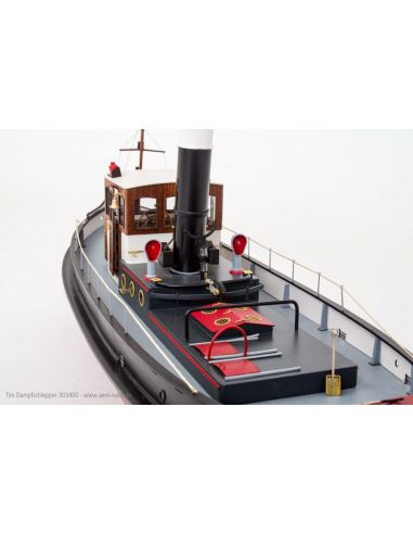 Maquette radiocommandée du remorqueur à vapeur Tim