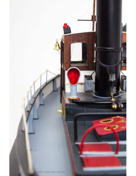 Maquette radiocommandée du remorqueur à vapeur Tim