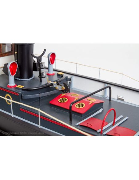 Maquette radiocommandée du remorqueur à vapeur Tim