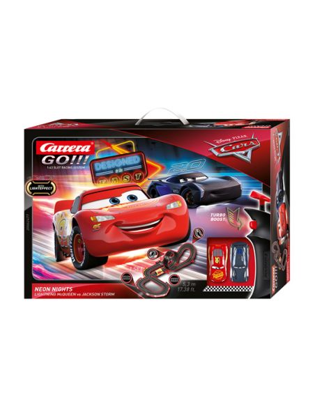Circuit Carrera Disney Pixar Cars Neon Nights 1/43