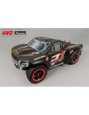 Voiture radiocommandé Short Cross 4wd Zenoah 1/6